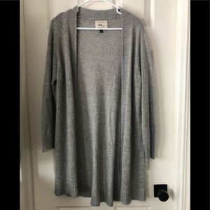 Cotton On Gray Duster Cardigan M